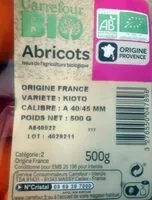 Mängden socker i Abricots bio