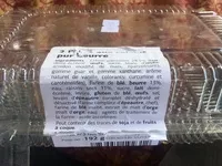 Mängden socker i Pains aux raisins pur beurre