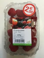 Mängden socker i Framboises