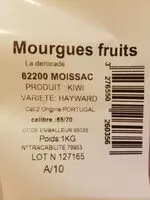 Mängden socker i Barquette Kiwis