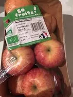 Mängden socker i Pommes Gala BIO