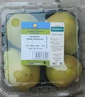 Mängden socker i Poires William