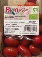 Mängden socker i Tomates cerises allongées BIO