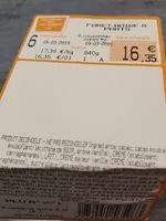 Mängden socker i Foret noire