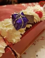 Mängden socker i Buche framboisie