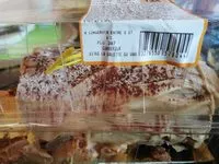 Mängden socker i Bûche praliné pâtissière