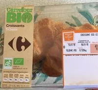 Mängden socker i Croissant bio