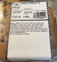 Mängden socker i Financier