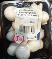 Mängden socker i Champignons blancs de Paris