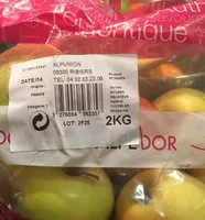 Mängden socker i Pommes Golden