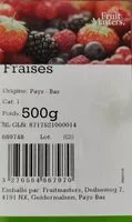 Mängden socker i Fraises