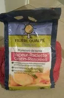 Mängden socker i Vapeur-Raclette-Gratin-Rissolée