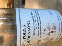 Mängden socker i Jus de poires du val de saone