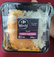 Mängden socker i Poulet Tikka massala
