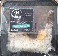 Mängden socker i Poulet Pekin aux legumes
