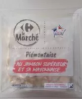 Mängden socker i Piémontaise