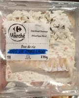 Mängden socker i Duo de riz dos de cabillaud