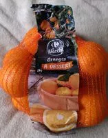 Mängden socker i Oranges à dessert