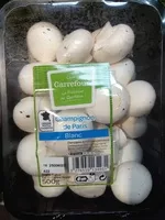 Mängden socker i Champignon de Paris blanc
