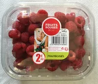 Mängden socker i Framboises