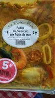 Mängden socker i Paella poulet fruits merle