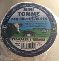 Mängden socker i Mini Tomme Light des Hautes-Alpes