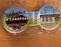 Mängden socker i La champsaurette FROMAGERIE EBRARD