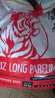 Mängden socker i Buffle riz parfumé