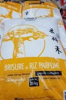 Mängden socker i Brisure de riz parfumé
