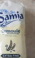 Mängden socker i Semoula