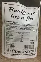 Mängden socker i Boulgour brun fin