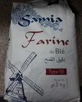 Mängden socker i Farine de blé type 55