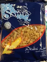 Mängden socker i Ditalini Lisci n°29
