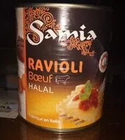 Mängden socker i Ravioli Boeuf Halal