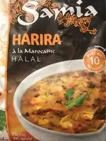 Mängden socker i Soupe Harira halal