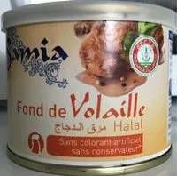 Mängden socker i Fond de volaille
