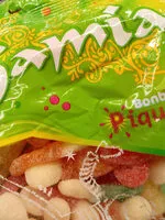 Mängden socker i Bonbons Tétines piquants