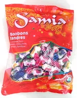 Mängden socker i Bonbons tendres