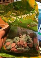 Mängden socker i Bonbons piquants - bouteilles roses