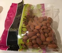 Mängden socker i Amandes crues décortiquées