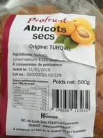 Mängden socker i Abricots secs