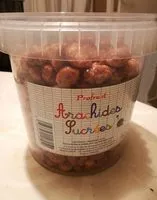 Mängden socker i Arachides sucrées