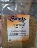 Mängden socker i Coriandre moulue
