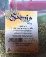 Mängden socker i Épices cuisine orientale