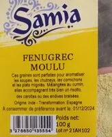 Mängden socker i Fenugrec