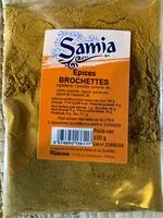 Mängden socker i Épices brochettes