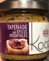 Mängden socker i Tapenade aux epices orientales
