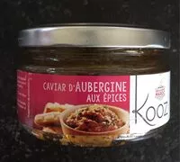Mängden socker i Caviar d'aubergine aux épices