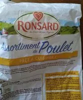 Mängden socker i Ronsard assortiment poulet