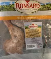 Mängden socker i Cuisses de poulet